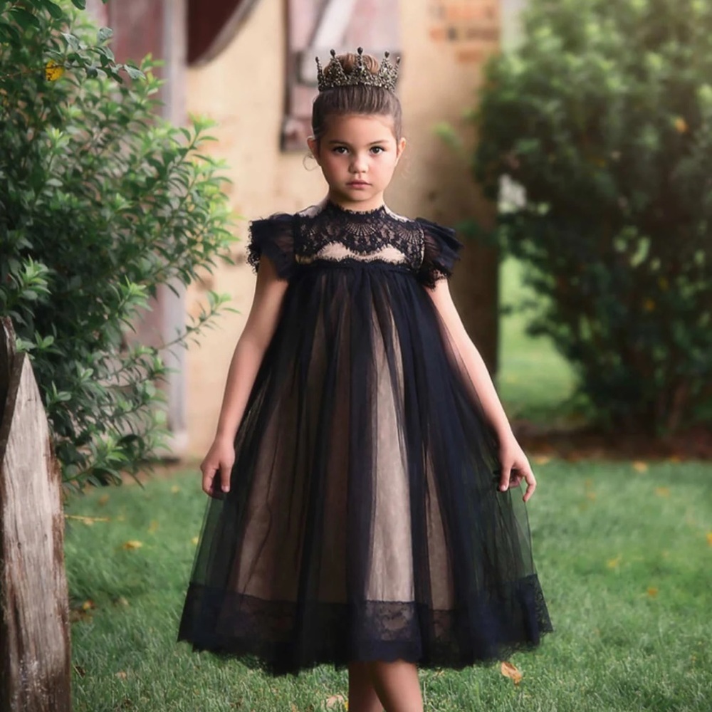 Black Trish Scully dress